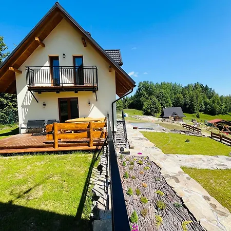 Basikowe Wzgorze, 2 Z Kominkami I Jacuzzi Корбелюв